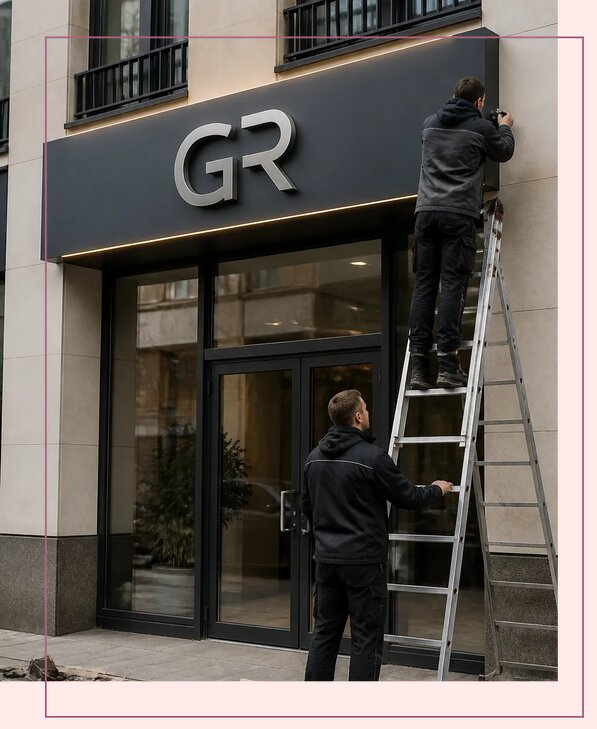 Вывески на входную группу в Ялуторовске от 15494 р. | Аванза-Лтр